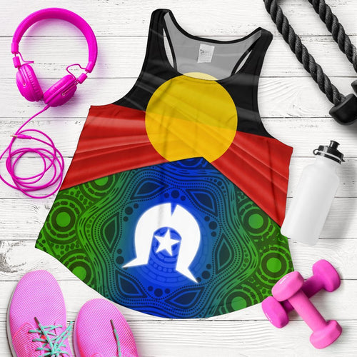 Naidoc Women's Racerback Tank - We Always Together - Vibe Hoodie