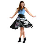 Cronulla Women's Dress Sharks Simple Indigenous - Black - Vibe Hoodie
