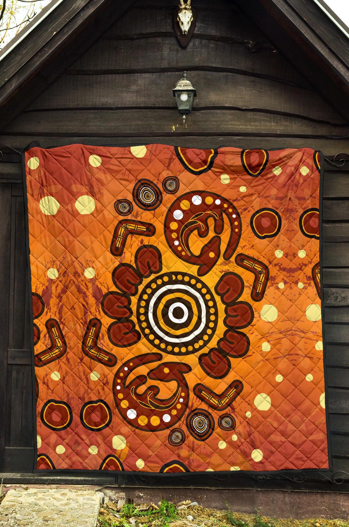 aboriginal-premium-quilt-baby-kangaroo-and-dot-painting-patterns