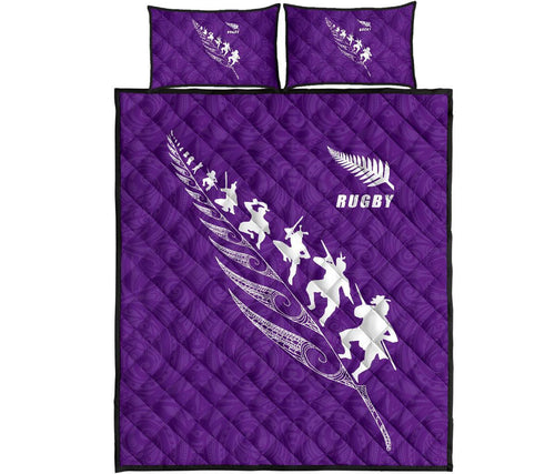 quilt-bed-set-nz-rugby-haka-violet