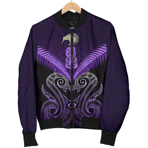 maori-manaia-new-zealand-women-bomber-jacket-purple
