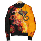 aboriginal-personalised-womens-bomber-jacket-couple-aboriginal-lizards