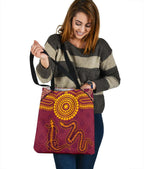 aboriginal-tote-bags-aboriginal-snake-and-alligator