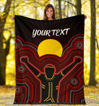 aboriginal-personalised-premium-blanket-the-sun-always-shines