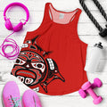 Canada Haida Women Racerback Tank Top - Vibe Hoodie