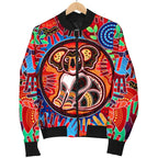 aboriginal-womens-bomber-jacket-koala-and-hand-art-dot-painting-jacket