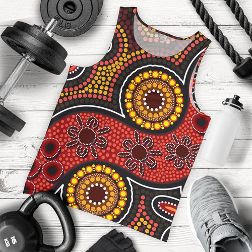 aboriginal-mens-tank-top-indigenous-circle-dot-painting-style-1