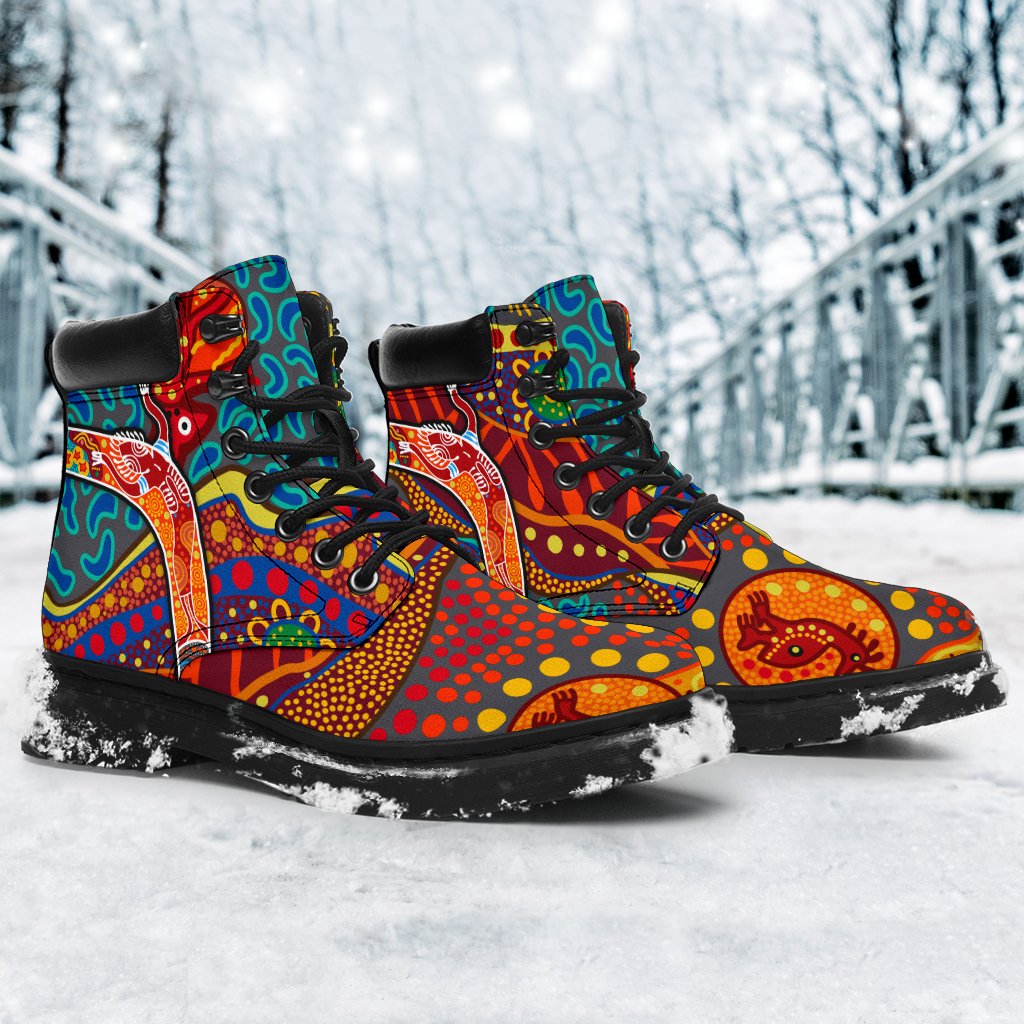aboriginal-all-season-boots-indigenous-boomerang