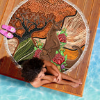 aboriginal-beach-blanket-kangaroo-with-indigenous-tree