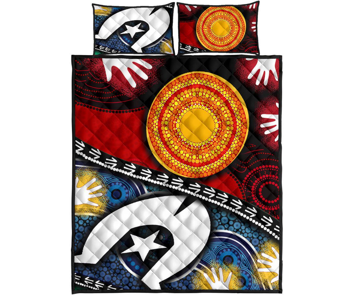 1saustralia-quilt-bed-set-australian-naidoc-aboriginal-and-torres-strait-island-flags