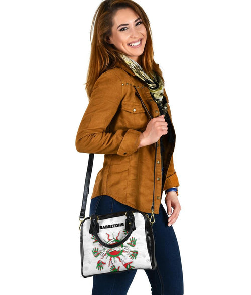 Rabbitohs Indigenous Shoulder Handbag Animals Aboriginal - Vibe Hoodie