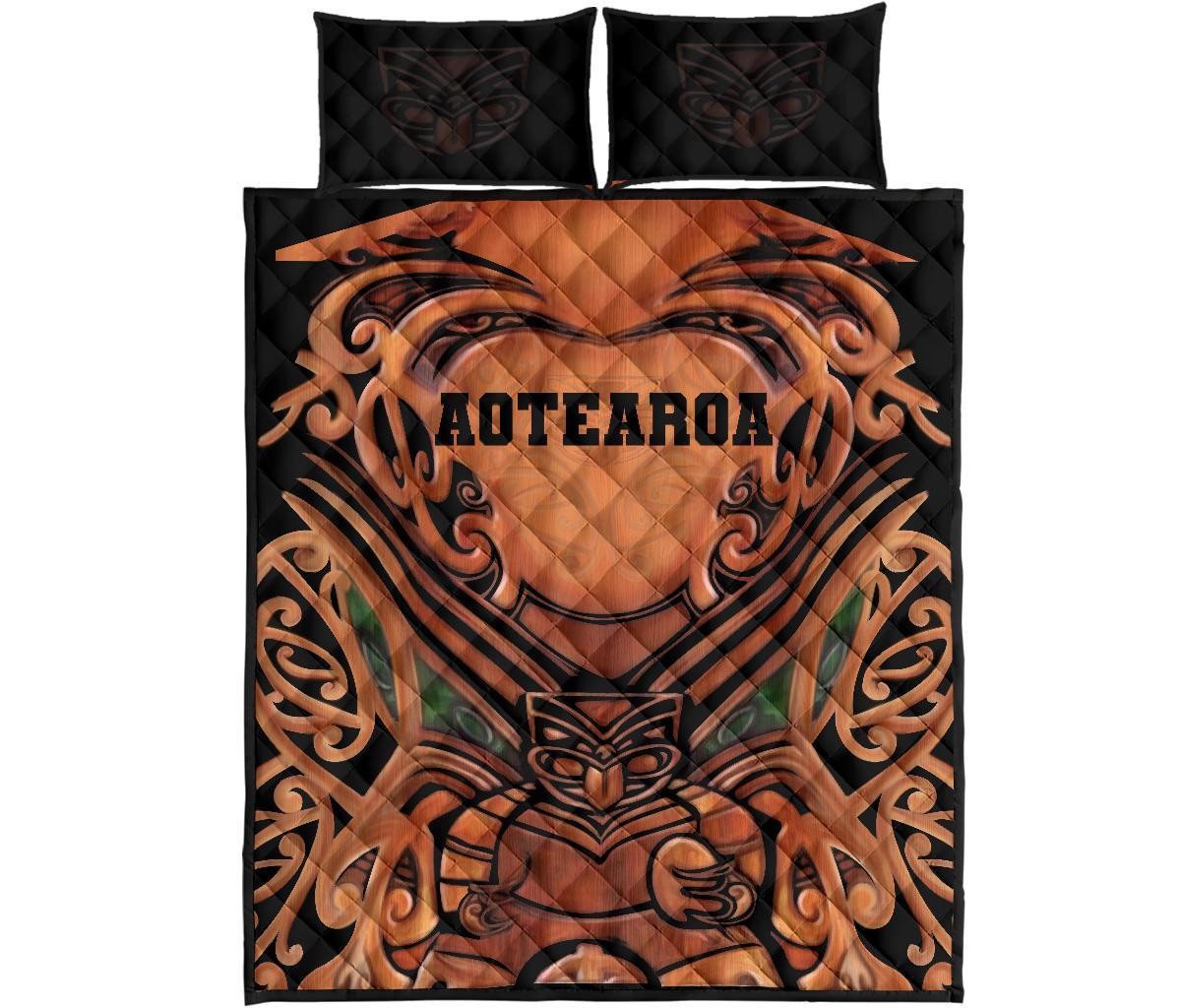 quilt-bed-set-nz-maori-warriors-whakairo