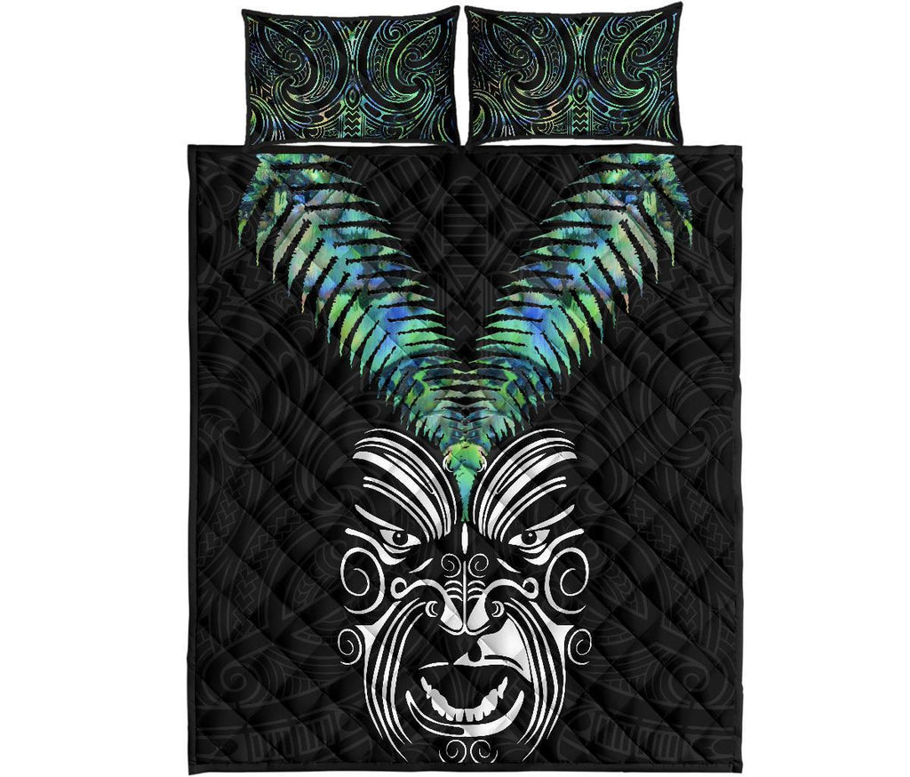 new-zealand-maori-moko-quilt-bed-set-paua-shell