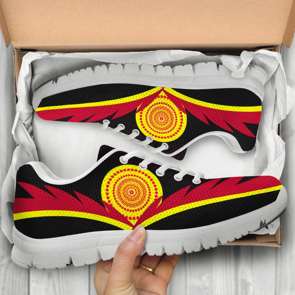 aboriginal-sneakers-indigenous-flag-with-footprint-hand-art