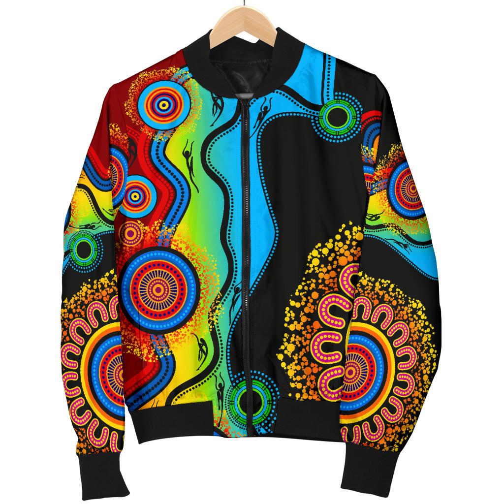 bomber-jacket-aboriginal-jacket-blue-dream-women