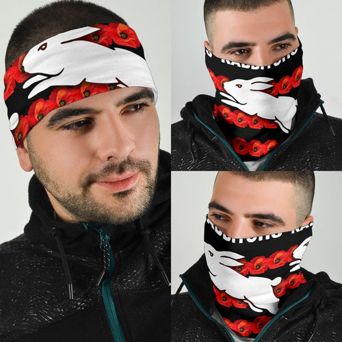 south-sydney-rabbitohs-bandana-3-pack-anzac-day-poppy-flower-vibes