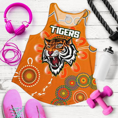 Naidoc Wests Tigers Women Racerback Tank Aboriginal - Vibe Hoodie