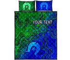 custom-aboriginal-quilt-bed-set-torres-strait-islands-flag
