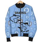cronulla-mens-bomber-jacket-sharks-unique-indigenous
