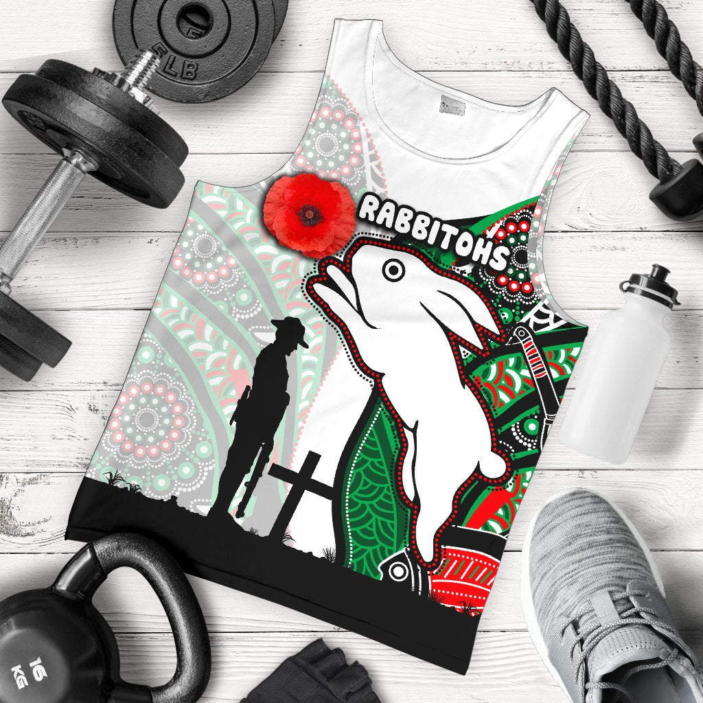 custom-personalised-rabbitohs-mens-tank-top-indigenous-anzac-day