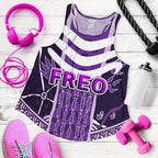 Fremantle Women Racerback Tank Dockers Simple Indigenous Freo - Vibe Hoodie