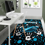 sharks-rugby-indigenous-area-rug-minimalism-version