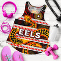 Parramatta Eels Women's Racerback Tank Tribal Style Black - Vibe Hoodie