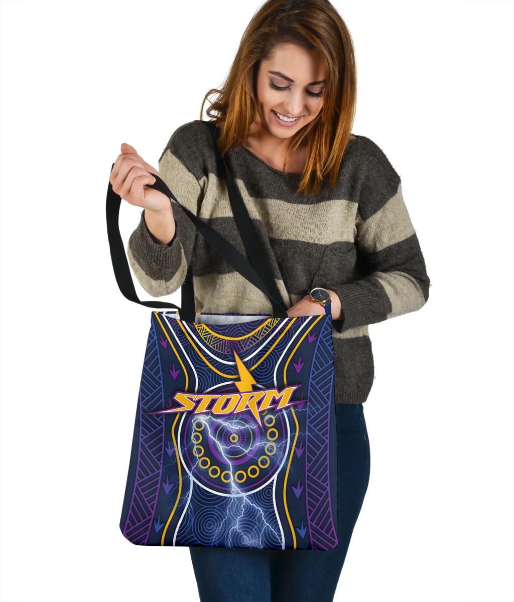 melbourne-tote-bag-lightning-storm-indigenous