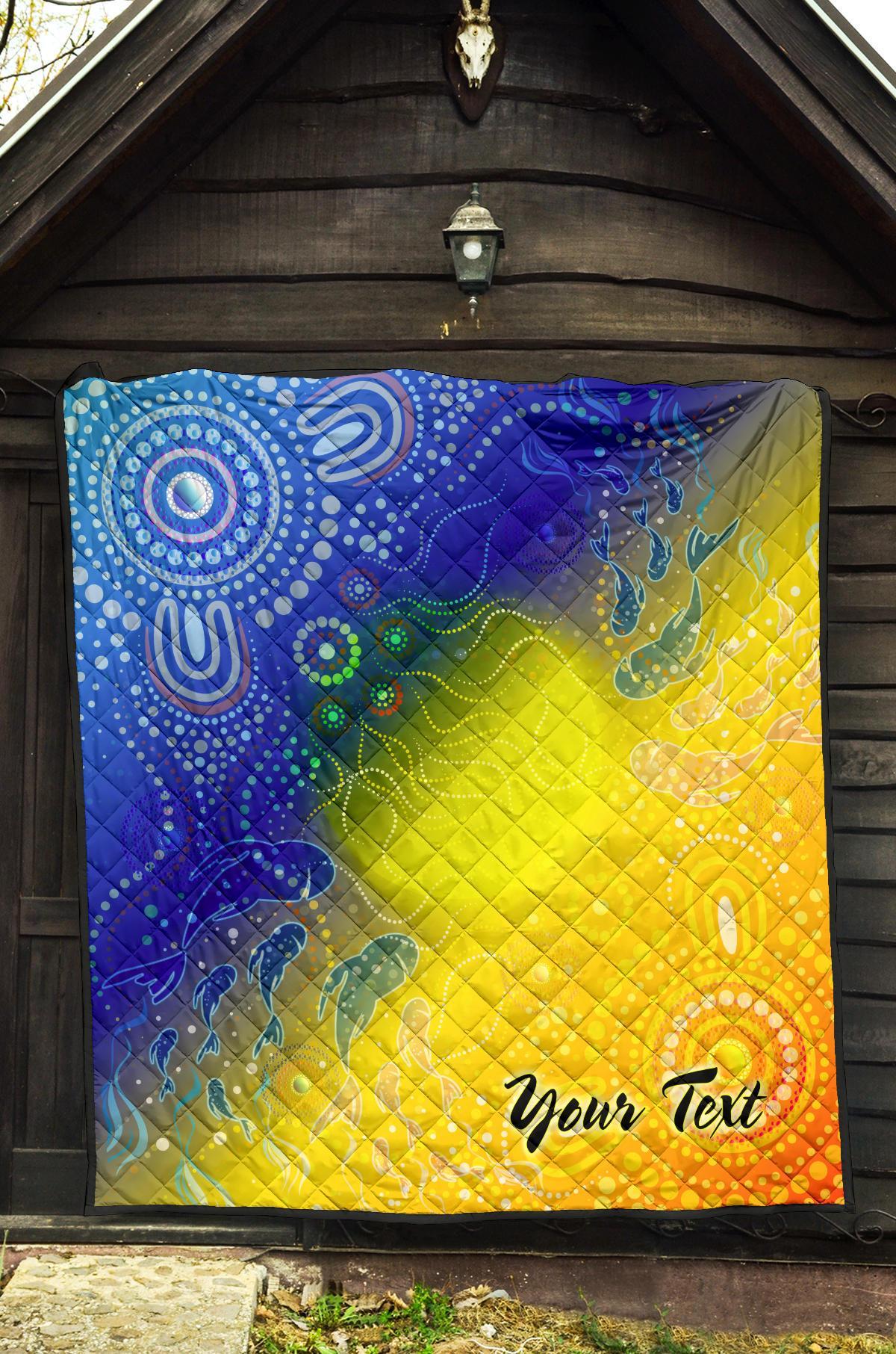 custom-text-aboriginal-premium-quilt-indigenous-fishing