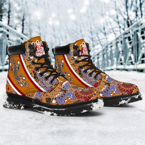 aboriginal-boots-lizard-kangaroo-patterns-australia-coat-of-arms-all-season