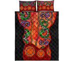 aboriginal-quilt-bed-set-aussie-indigenous-patterns-orange