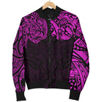 new-zealand-womens-bomber-jacket-maori-polynesian-tattoo-purple