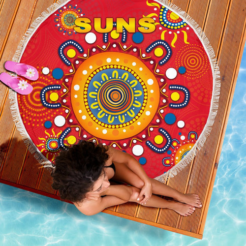 gold-coast-beach-blanket-suns-indigenous