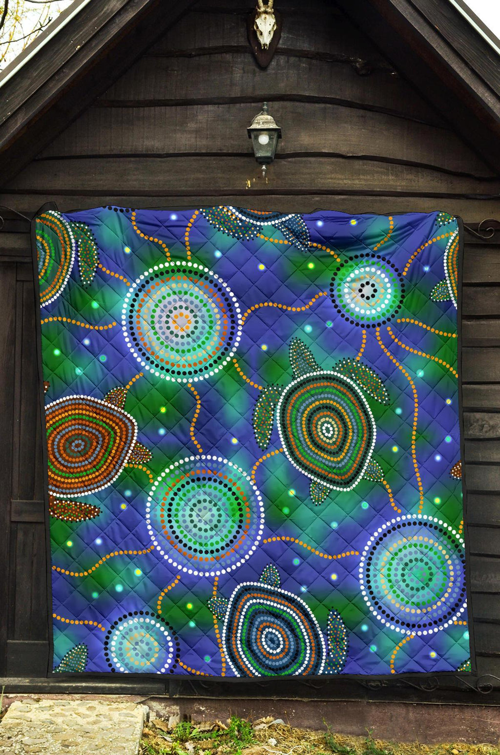 aboriginal-premium-quilt-indigenous-turtle-dreaming