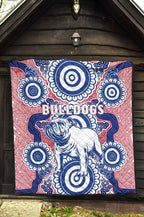 western-premium-quilt-bulldogs-simple-indigenous