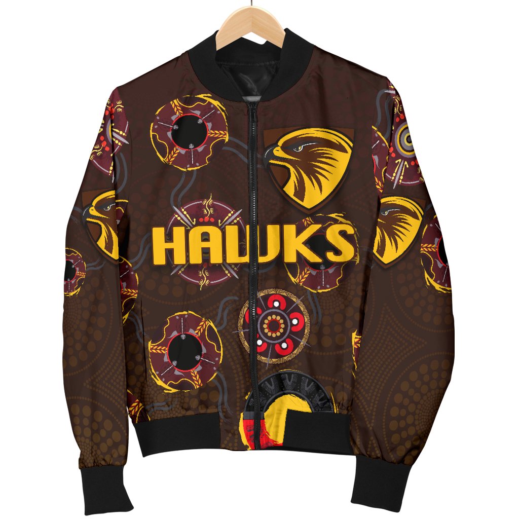 hawthorn-womens-bomber-jacket-hawks-indigenous-brown