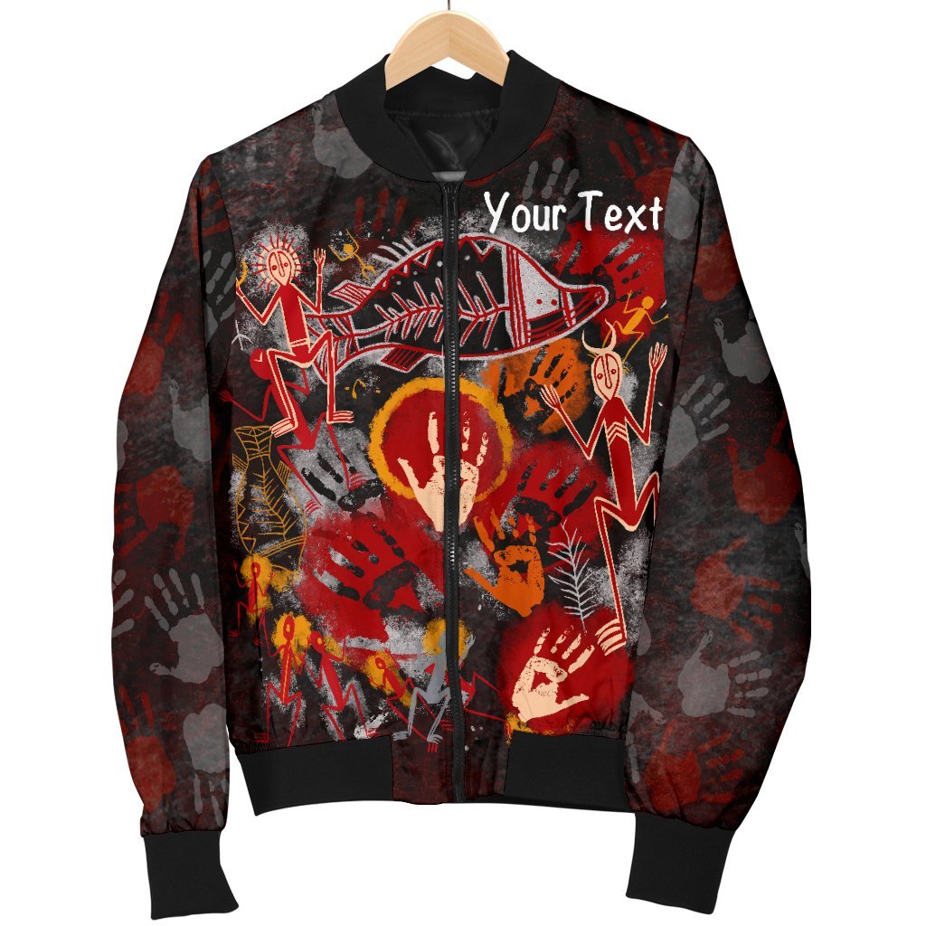 custom-aboriginal-womens-bomber-jacket-indigenous-fish-hand-art