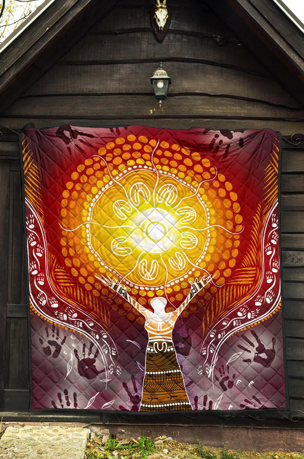 1saustralia-premium-quilt-australian-aboriginal-naidoc-week-because-of-her-we-can