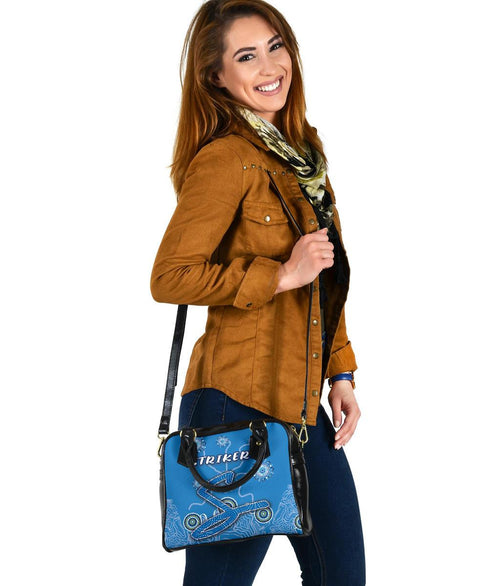 Strikers Shoulder Handbag Indigenous Blue Energy - Vibe Hoodie