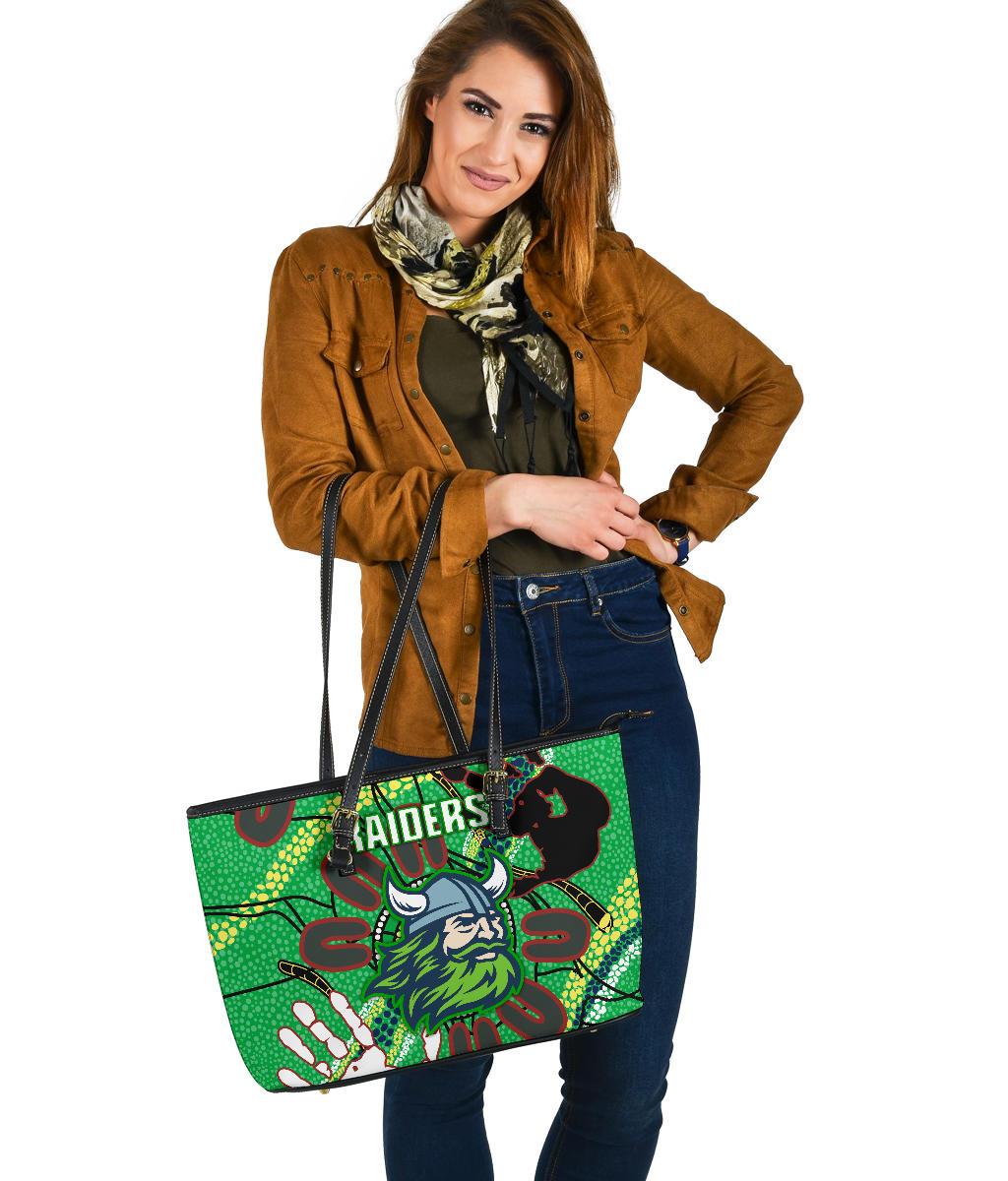canberra-large-leather-tote-raiders-indigenous-2