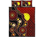 aboriginal-quilt-set-cover-australia-aboriginal-lives-matter-flag-circle-dot-painting-art-quilt-bed-set