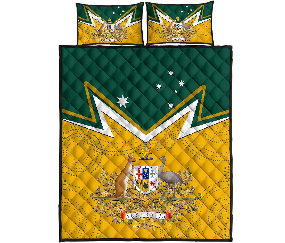 quilt-bed-set-australian-coat-of-arms-national-color