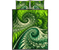 new-zealand-quilt-bed-set-koru-fern-quilt-and-pillow-cover-abstract-style