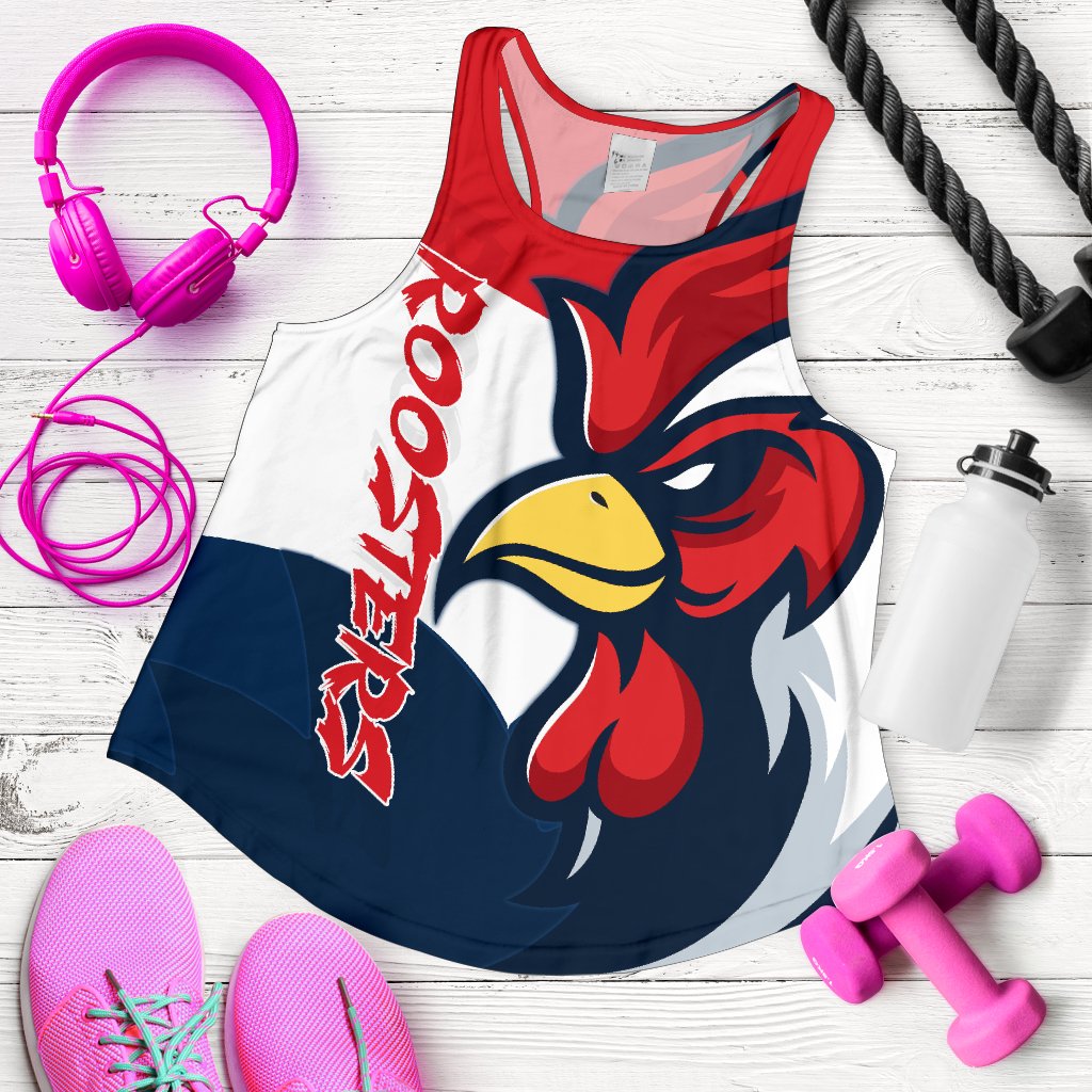 Australia Roosters Women Racerback Tank Sydney - Vibe Hoodie