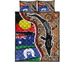 1saustralia-quilt-bed-set-australian-aboriginal-crocodile-with-naidoc-flags