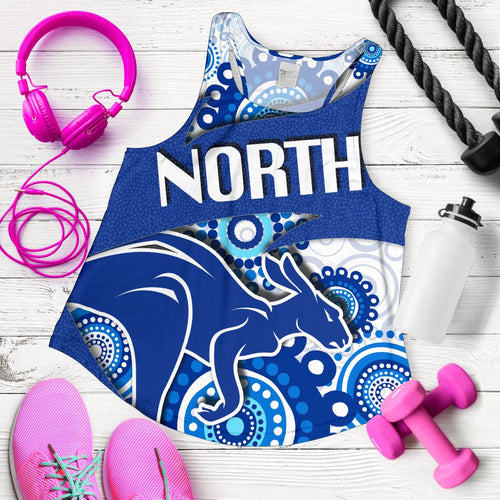 Melbourne Women Racerback Tank North Aboriginal - Vibe Hoodie