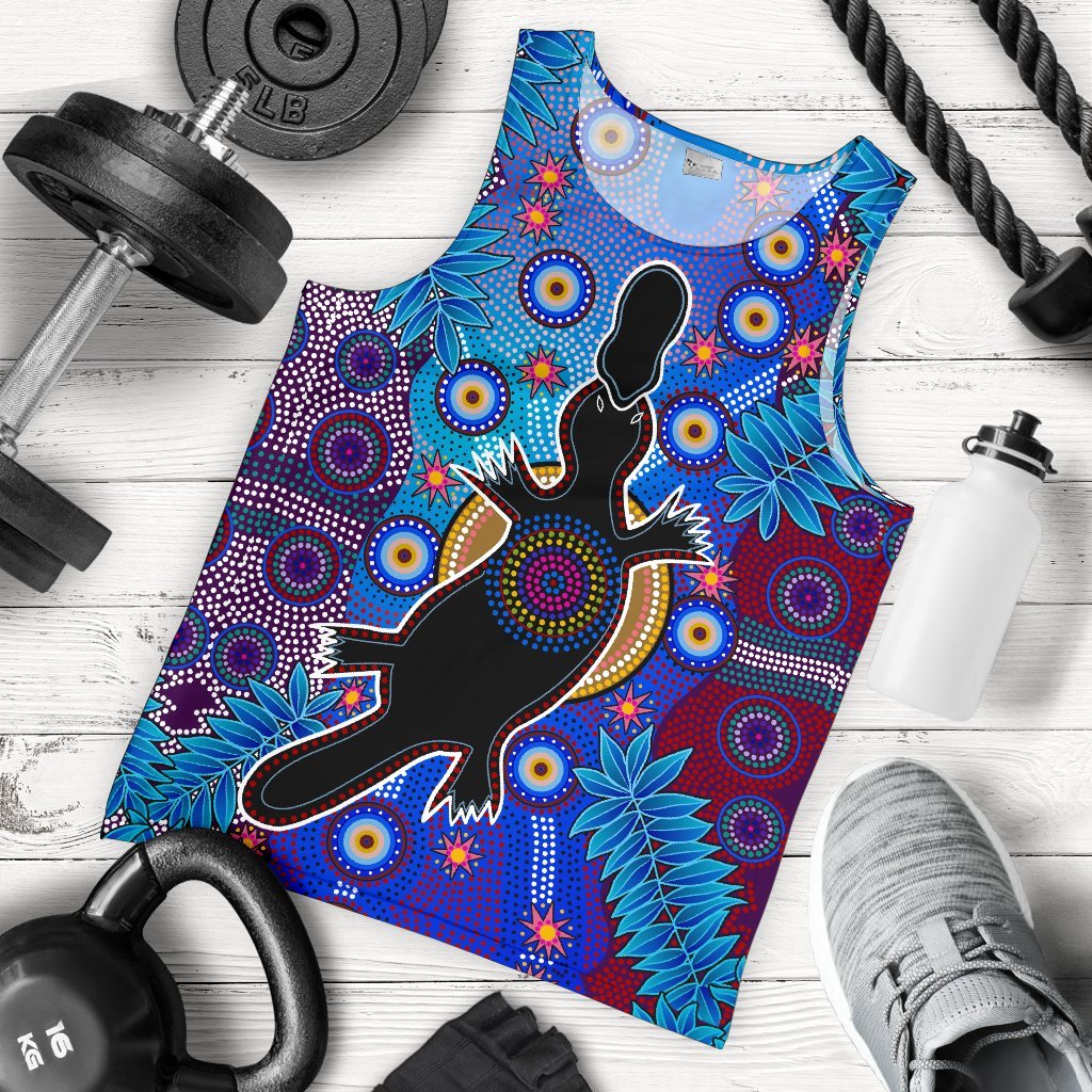 aboriginal-mens-tank-top-indigenous-platypus