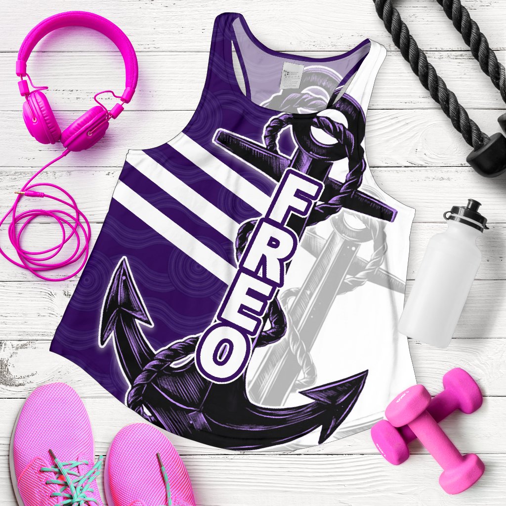 Fremantle Women's Racerback Tank Freo - Vibe Hoodie