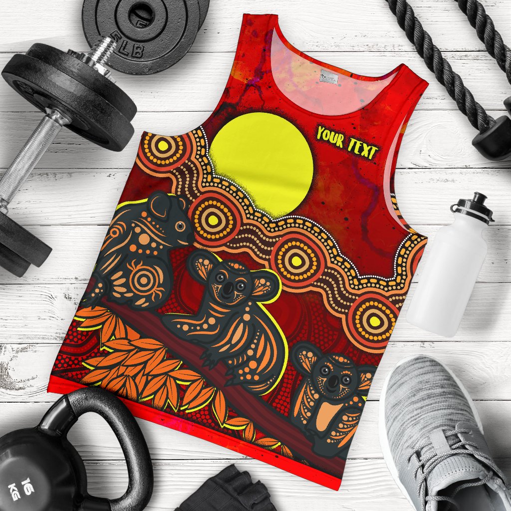 custom-text-aboriginal-mens-tank-top-australian-indigenous-koala