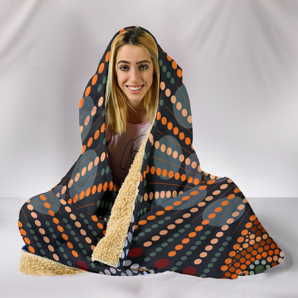 aboriginal-hooded-blanket-kangaroo-sunset-dot-painting-1